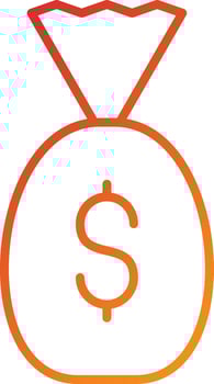 Invest Icon Style vector