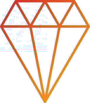 Diamond Icon Style vector
