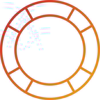 Lifebuoy Icon Style vector