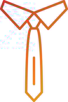 Tie Icon Style vector