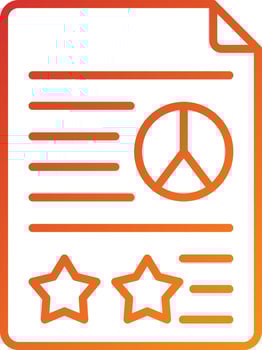 Policy Icon Style vector