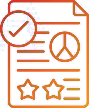 Approved Icon Style vector