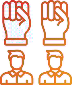Union Icon Style vector