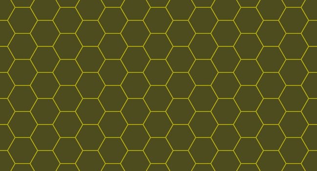Hexagons, Seamless texture of honeycomb, abstract background vector design.