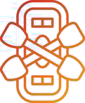 River Rapids Icon Style vector