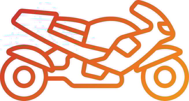 Bike Icon Style vector