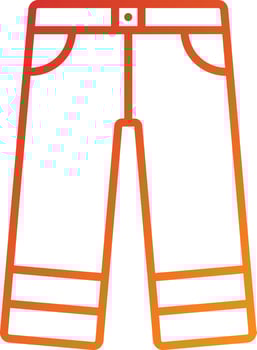 Pants Icon Style vector