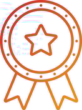 Achievements Icon Style vector