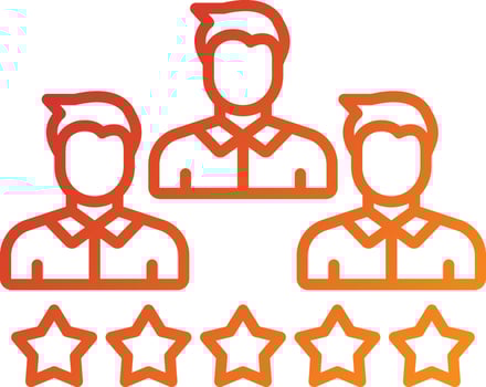 Clients Icon Style vector