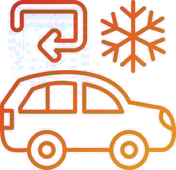 Air Conditioning Icon Style vector