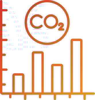Emission Score Icon Style vector