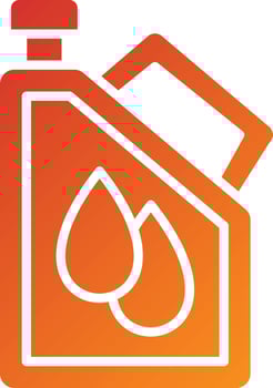 Oil Canister Icon Style vector