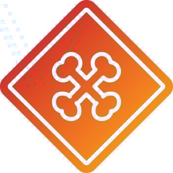 Danger Icon Style vector