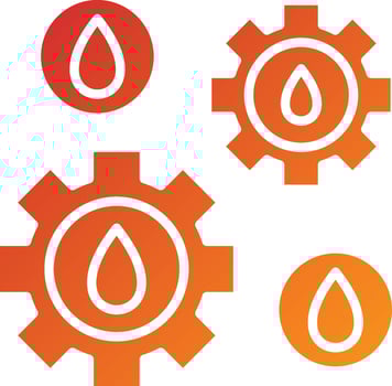 Cogwheel Icon Style vector