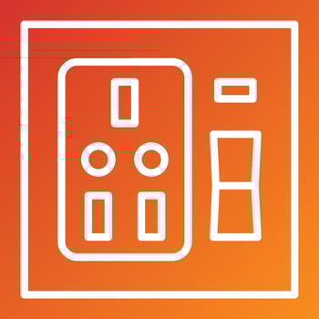 Socket Icon Style vector