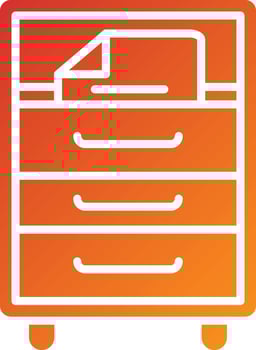 Archive Icon Style vector