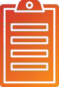 Clipboard Icon Style vector