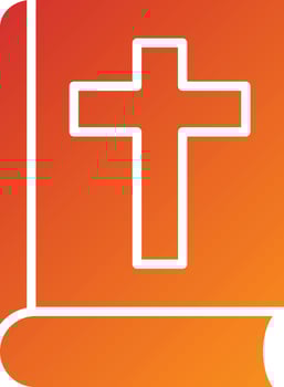 Bible Icon Style vector