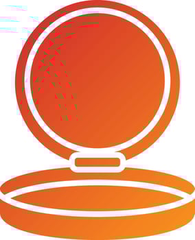 Blush Icon Style vector