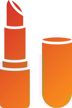 Lipstick Icon Style vector