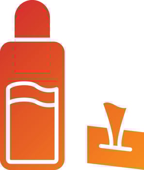 Makeup Remover Icon Style vector