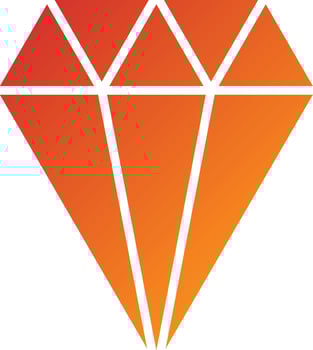 Diamond Icon Style vector
