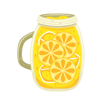 Lemon Ice Illustration png