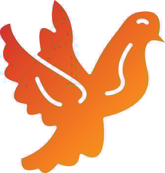 Dove Icon Style vector