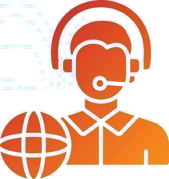Interpreter Icon Style vector
