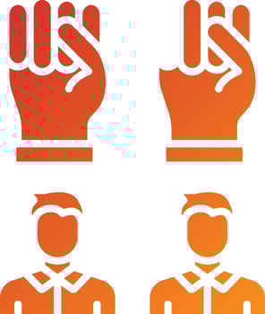 Union Icon Style vector