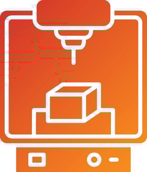 Engineering Printer Icon Style vector