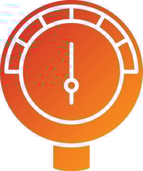 Gauge Icon Style vector
