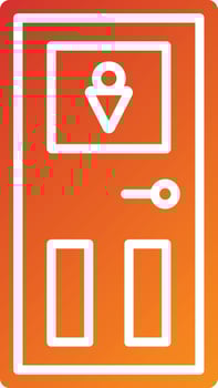 Toilet Icon Style vector