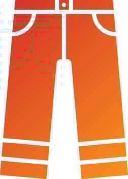 Pants Icon Style vector