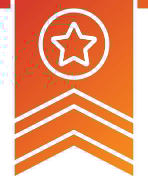 Rank Icon Style vector