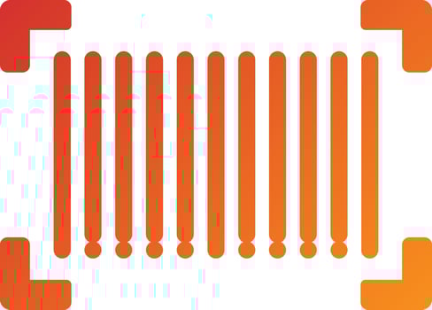 Barcode Icon Style vector