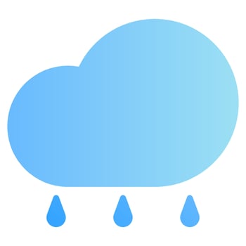 Rainy Season with Flat Icon vector