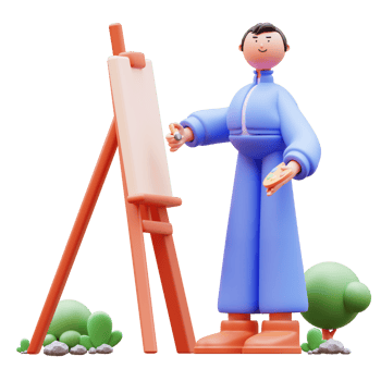 Back to school 3d Characters png