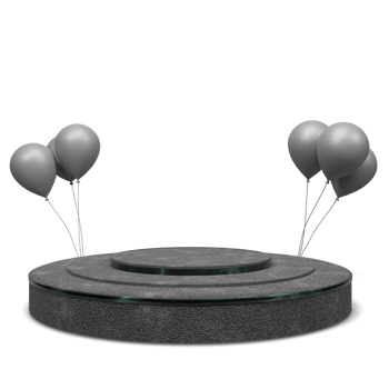 modern elegant 3d render podium for design png