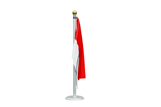 Flag Of indonesia 3d Rendering png