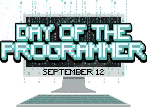 The Day of the Programmer Poster vector