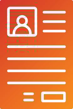 Job Application Icon Style vector