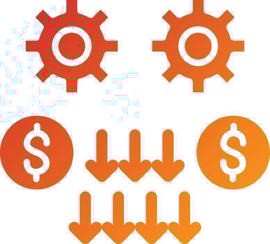 Crisis Management Icon Style vector
