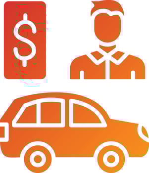 Dealer Incentives Icon Style vector