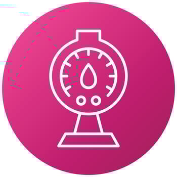 Meter Icon Style vector