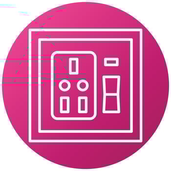 Socket Icon Style vector