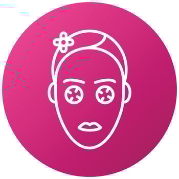 Face Mask Icon Style vector