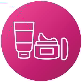 Moisturizer Icon Style vector