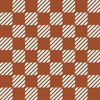 Seamless background with various patterns in creamy brown tones. vector