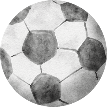 Football Watercolor Illustration png